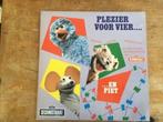 LP Vinyl Sesamstraat Plezier voor vier, Verzenden, Gebruikt, Muziek