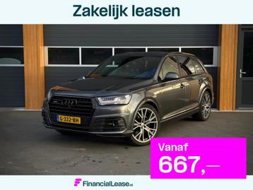 Audi Q7 3.0 TDI quattro 3x S-Line + 7p/pano/acc/luchtv/leder beschikbaar voor biedingen