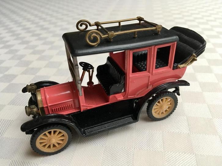 Miniatuurauto / oldtimer 'Mercedes Benz limousine' uit 1910, Hobby en Vrije tijd, Modelauto's | 1:43, Zo goed als nieuw, Auto