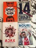 Voetbalboeken Collectie - Cruijff, Ajax, Nouri, Kluun, Ophalen of Verzenden, Zo goed als nieuw, Balsport