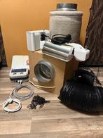 Complete Kweekset - Lamp, Filter, Afzuiger, Tuin en Terras, Kweekspullen, Ophalen of Verzenden, Gebruikt, Kweeklamp