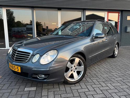 ✅Mercedes-Benz E-Klasse 3.0 CDI E320 V6 Combi AUT 2007 Grijs, Auto's, Mercedes-Benz, Bedrijf, E-Klasse, ABS, Adaptieve lichten