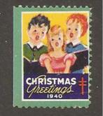 USA cinderella (kerst 1940), Verzenden, Postfris, Overige thema's