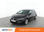 SEAT Leon 1.5 TSI FR | YM27787 | (bj 2018, automaat), Auto's, 4 cilinders, 620 kg, Zwart, Leder