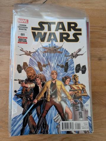 Star Wars comics (Marvel, #1-44, #46-75, 4x Annual) beschikbaar voor biedingen