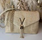 Valentino Schoudertas Beige, Ophalen of Verzenden, Zo goed als nieuw, Beige, Schoudertasje