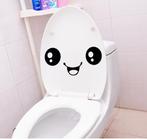 Kinderstoel/Toilet Sticker, Smiley (Mèt Gratis Verzending), Verzenden, Nieuw, Toilet