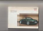 AUDI A4 Cabriolet/TT Roadster /  AUDI -COUPE, Ophalen of Verzenden