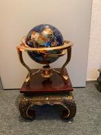 Lapis Lazuli Wereldbol met Halfedelstenen, Ophalen, Gebruikt