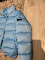 Dior Oblique Puffer Jacket Blue, Blauw, Zo goed als nieuw, Maat 46 (S) of kleiner, Ophalen