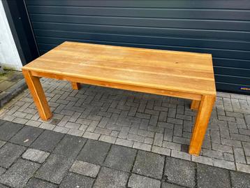 Teak tafel 200x90x78 cm 