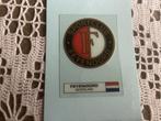 Plastiek plaatje voetbal badge FEYENOORD, Ophalen of Verzenden, Gebruikt, Plaatje