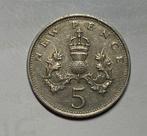 5 new pence Engeland 1970, Postzegels en Munten, Munten | Europa | Niet-Euromunten, Ophalen of Verzenden