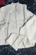 Witte joggingpak met rits - Nieuw, Ophalen of Verzenden, Nieuw