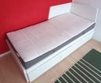 Slaapbank - 1 persoonsbed - 2 persoonsbed - Logeerbed Flekke, Huis en Inrichting, Slaapkamer | Bedden, Ophalen, Gebruikt, 90 cm