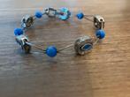 Blauwe kralen armband, Overige materialen, Gebruikt, Blauw, Ophalen of Verzenden