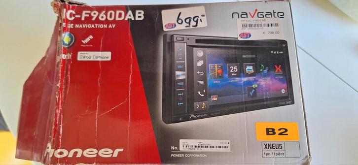 Pioneer AVIC-F960DAB Autoradio Navigatie, Auto diversen, Autoradio's, Gebruikt, Ophalen