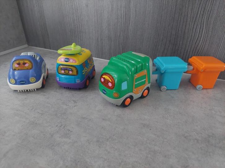 Vtech auto's, Kinderen en Baby's, Speelgoed | Vtech, Zo goed als nieuw, 6 maanden tot 2 jaar, Ophalen of Verzenden