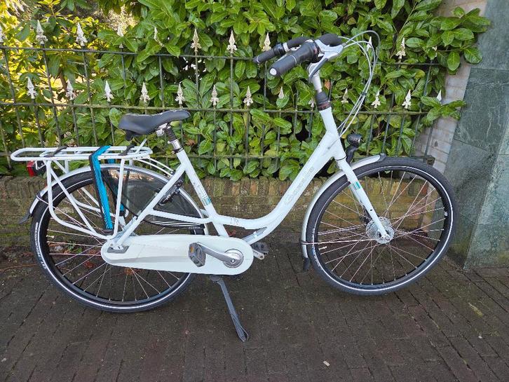 Gazelle Bloom Moederfiets, Fietsen en Brommers, Fietsen | Dames | Moederfietsen, Gebruikt, Gazelle, 53 tot 56 cm, 0 zitjes, Dubbele standaard