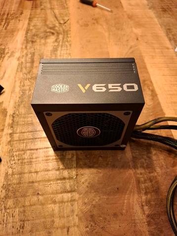 CoolerMaster V650 Voeding - Betrouwbaar en Krachtig beschikbaar voor biedingen