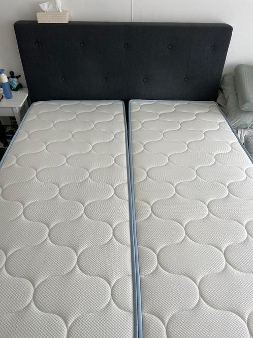Gazella Breeze Topper 2 stuks, Huis en Inrichting, Slaapkamer | Matrassen en Bedbodems, Zo goed als nieuw, Matras, 80 cm, 200 cm