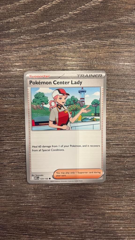 MEG Pokémon Center Lady 123/132, Ophalen of Verzenden, Zo goed als nieuw
