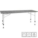Travellife Sorrento uitschuifbare campingtafel, grijs, 100, Caravans en Kamperen, Kampeermeubelen, Ophalen of Verzenden, Nieuw