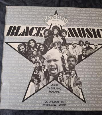 Black music lp op vinyl 20 originele verzamel hits vanarcade beschikbaar voor biedingen