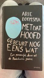 Arie Boomsma - Met dat hoofd gebeurt nog eens wat, Boeken, Arie Boomsma, Zo goed als nieuw, Ophalen