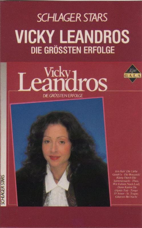 Vicky Leandros - Die grössten Erfolge, Cd's en Dvd's, Cassettebandjes, Gebruikt, Origineel, Pop, 1 bandje, Ophalen of Verzenden