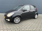 Opel Agila 1.2 Enjoy bouwjaar 2009 ( hoge instap ), Voorwielaandrijving, Gebruikt, 4 cilinders, Zwart