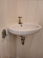Hoekwasbak Windsor, Zo goed als nieuw, Minder dan 100 cm, Wasbak of Wastafel, 25 tot 50 cm