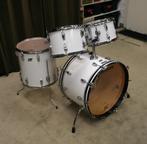 drumstel: ludwig shellset white blue olive 70-s 22/12/13/16, Ophalen of Verzenden, Gebruikt, Ludwig