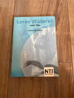 Leren Studeren voor HBO - NTI, Boeken, Studieboeken en Cursussen, Ophalen, Zo goed als nieuw, HBO