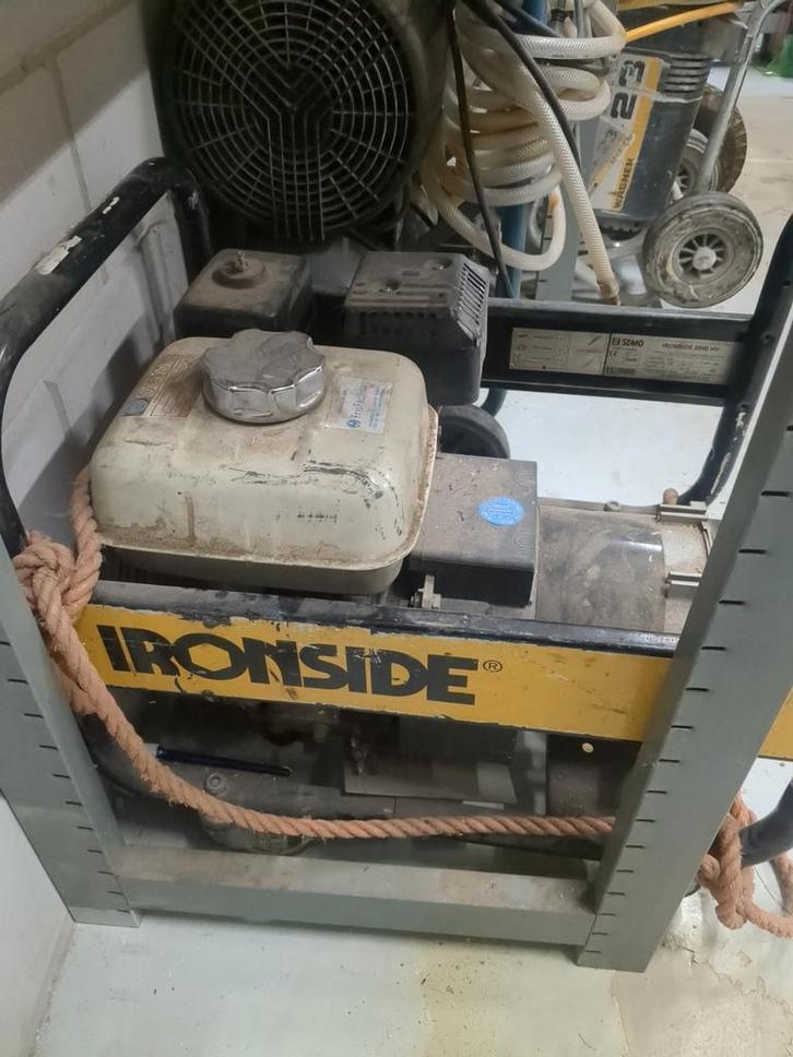Ironside 2500HV Aggregaat/Generator 2.2kW, Doe-het-zelf en Verbouw, Aggregaten, Gebruikt, Benzine, Minder dan 5 kVA, Ophalen