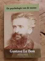 Gustave Le Bon - De psychologie van de massa, Ophalen of Verzenden, Gustave Le Bon, Ontwikkelingspsychologie, Zo goed als nieuw