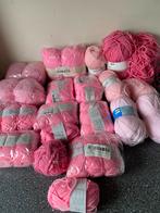 Partijtje rose garen, Ophalen of Verzenden, Zo goed als nieuw, Breien of Haken, Wol of Garen