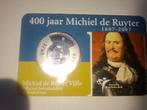 400 jaar Michiel de Ruyter, Ophalen of Verzenden, Koningin Beatrix, Euro's, Losse munt