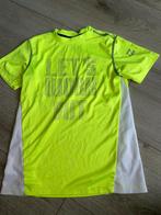 Sportshirt tshirt geel gele shirt 146 152, Kinderen en Baby's, Kinderkleding | Maat 146, Verzenden, Zo goed als nieuw, Jongen