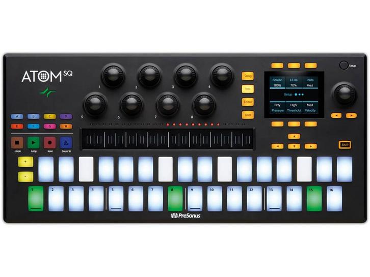 Presonus atom SQ sequencer/drumcomputer, Muziek en Instrumenten, Drumcomputers, Zo goed als nieuw, Overige merken, Ophalen of Verzenden