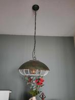 Industriële hanglamp met metalen frame, Ophalen, Gebruikt, 50 tot 75 cm, Metaal