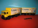 Granus-Aqua  MAN  combi  Herpa, Ophalen of Verzenden, Zo goed als nieuw, Bus of Vrachtwagen, Herpa