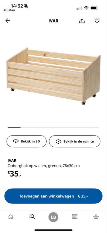 IKEA Ivar opbergbak - afbeelding 2