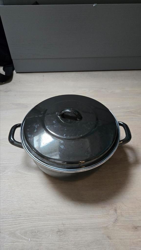 Stoof/braadpan - voor gas, Huis en Inrichting, Keuken | Potten en Pannen, Gebruikt, Rvs, Ophalen