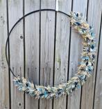 KRANS MET DROOGBLOEMEN 80 DIAMETER, Ophalen, Zo goed als nieuw