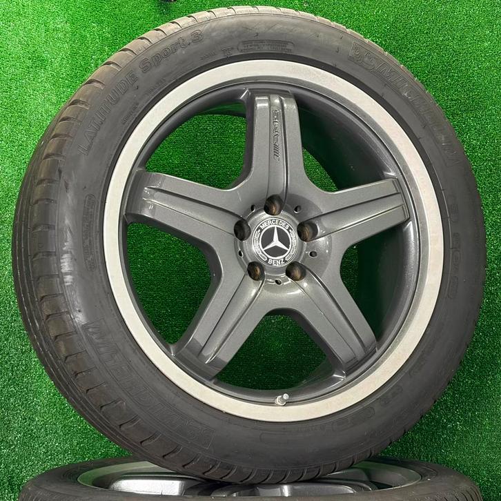 Originele 20 inch Mercedes ML 63AMG velgen met banden, Auto-onderdelen, Banden en Velgen, Banden en Velgen, Zomerbanden, 20 inch