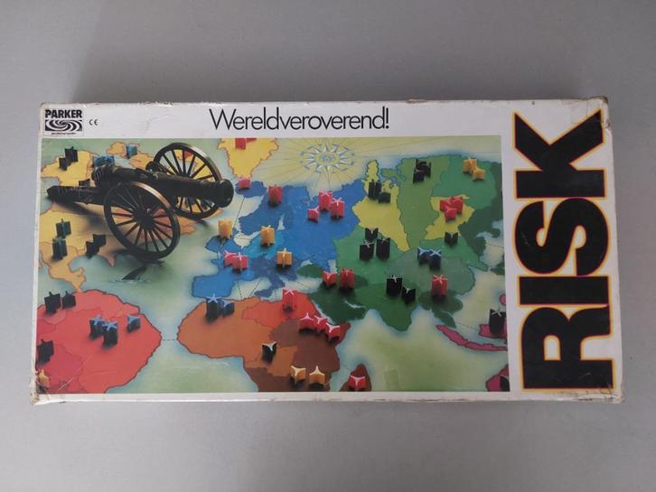 RISK - Uitgave Parker - Compleet en keurig netjes, Hobby en Vrije tijd, Gezelschapsspellen | Bordspellen, Gebruikt, Ophalen of Verzenden