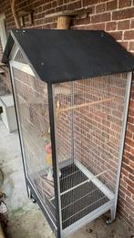 Vogelhok, Dieren en Toebehoren, Vogels | Hokken en Kooien, Ophalen, Zo goed als nieuw, Hout, Vogelkooi