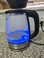 Watshome Waterkoker - Transparant met Blauw Licht, Witgoed en Apparatuur, 1 tot 2 liter, Ophalen of Verzenden, Gebruikt, Rvs