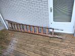 Gratis Houten Schildersladder 5m20 - Afhalen, Ophalen, Gebruikt, Minder dan 2 meter